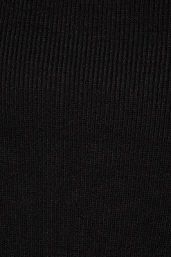 Sweaters & Cardigans | Sweaters-Dynamite Long Sleeve V-Neck Sweater Black