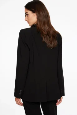 Blazers & Vests-Dynamite Lorelei Two Button Blazer Black