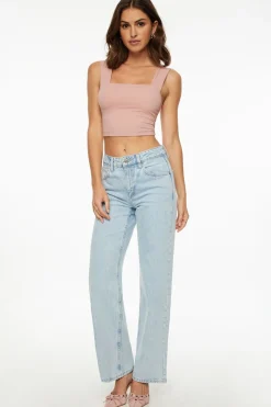 Tees & Tanks | Tees & Tanks-Dynamite Lota Sculpt Tank Top PINK