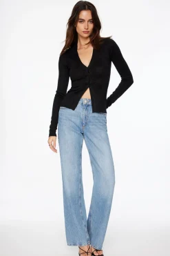 Sweaters & Cardigans | Sweaters-Dynamite Lurex Cardigan Black