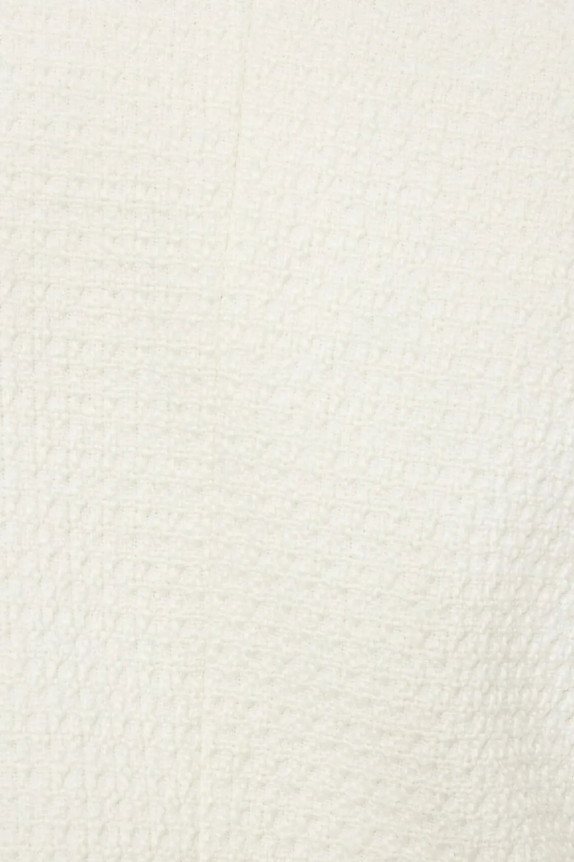 Blazers & Vests-Dynamite Margaux Short Tweed Blazer White