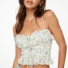 Blouses & Tops | Blouses & Tops-Dynamite Maria Bows Cami Top BLUE