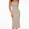Dresses & Jumpsuits | Midi & Maxi Dresses-Dynamite Matilda Maxi Tube Dress Gray