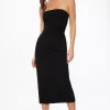 Dresses & Jumpsuits | Midi & Maxi Dresses-Dynamite Matilda Midi Tube Dress Black