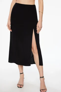 Skirts & Skorts | Skirts-Dynamite Maxine Slip Midi Skirt Black