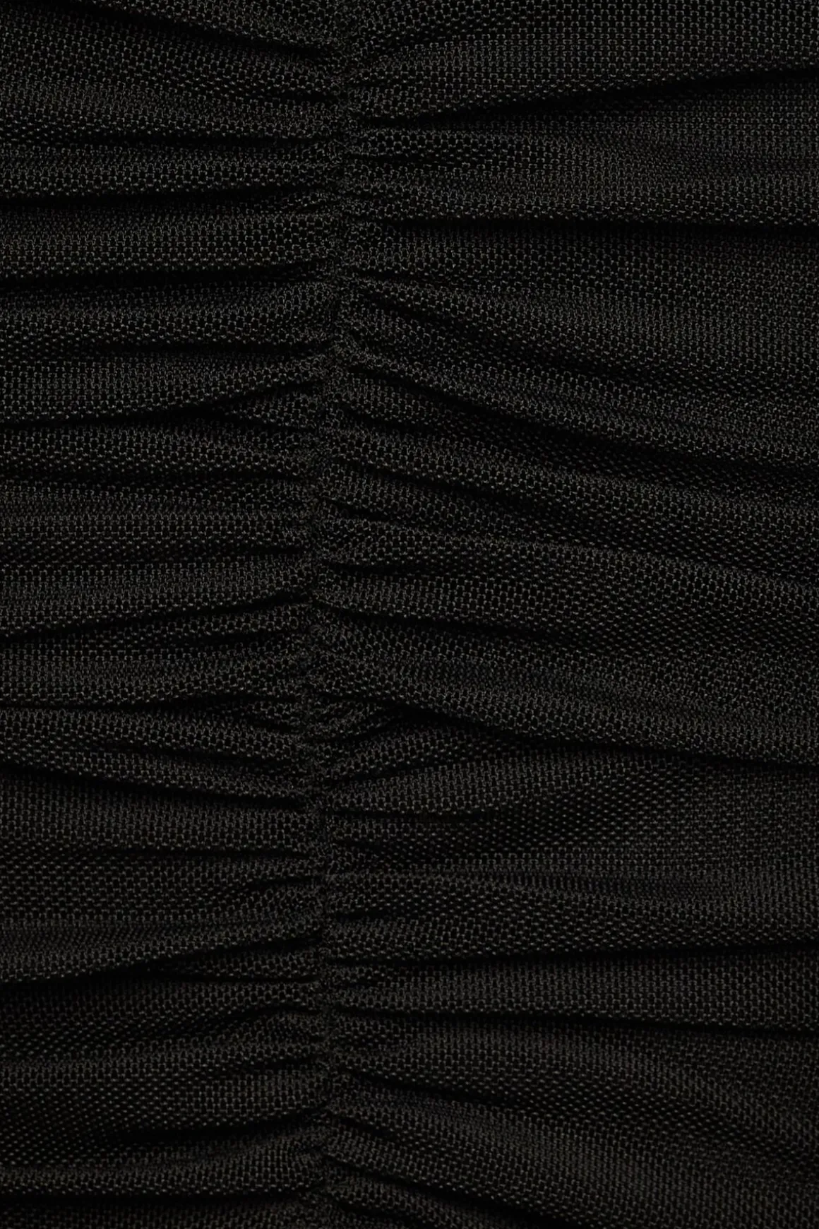 Tees & Tanks | Tees & Tanks-Dynamite Mesh Bustier Top Black