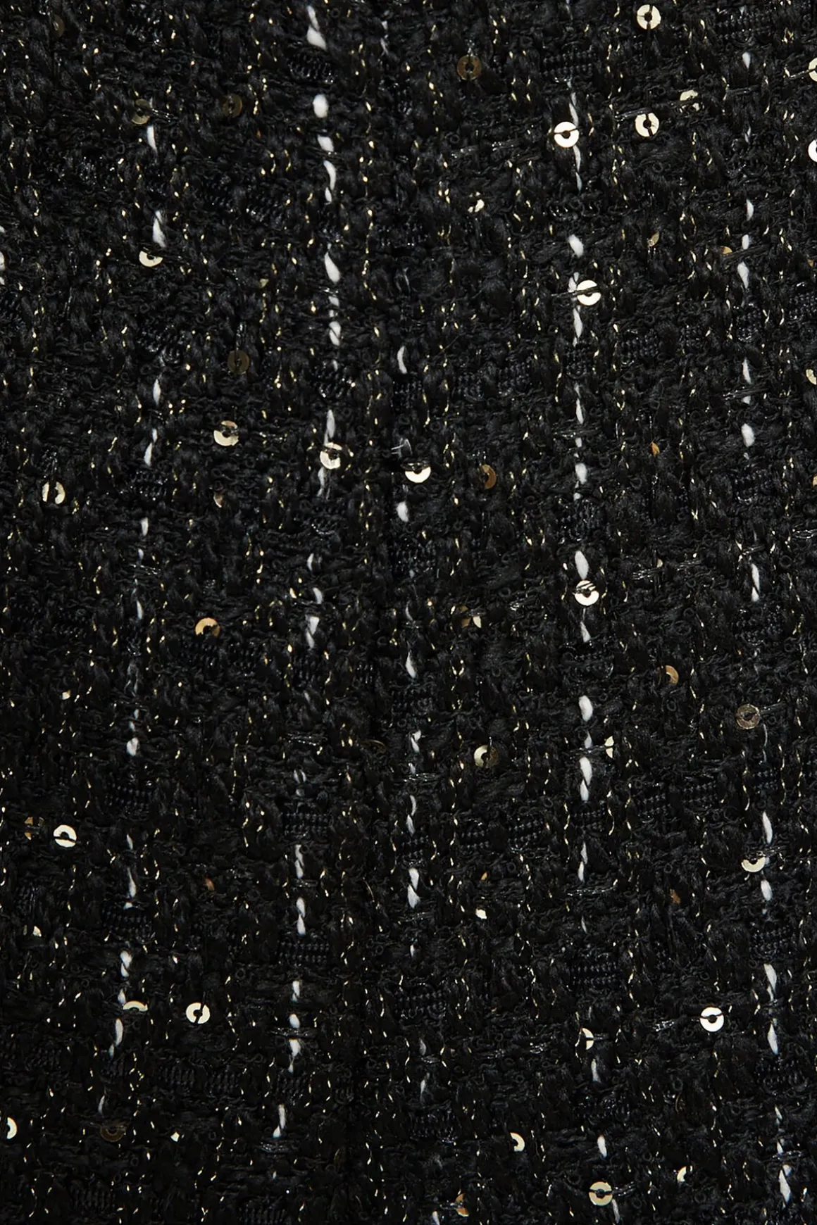 Shorts | Bestsellers-Dynamite Metallic Tweed Micro Shorts Black
