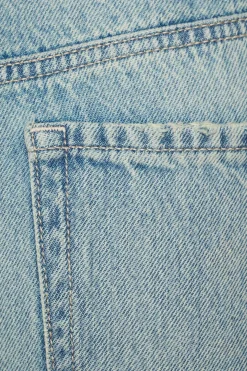 Jeans & Denim-Dynamite Mika Relaxed Straight Jeans Blue