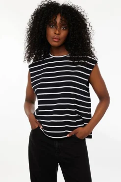 Tees & Tanks-Dynamite Muscle Tank Top Black