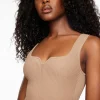 Sweaters & Cardigans | Sweaters-Dynamite Nylon Sweater Tank Top Brown