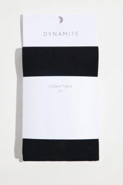 Socks & Tights-Dynamite Opaque Basic Tights Black