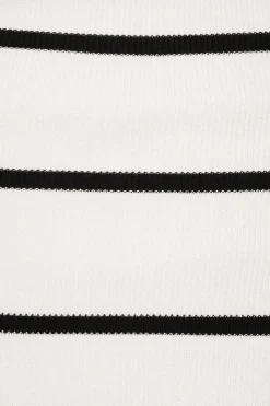 Dresses & Jumpsuits | Mini Dresses-Dynamite Open Back Halter Knit Mini Dress White