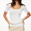 Belts-Dynamite Open Ovals Chain Belt Yellow