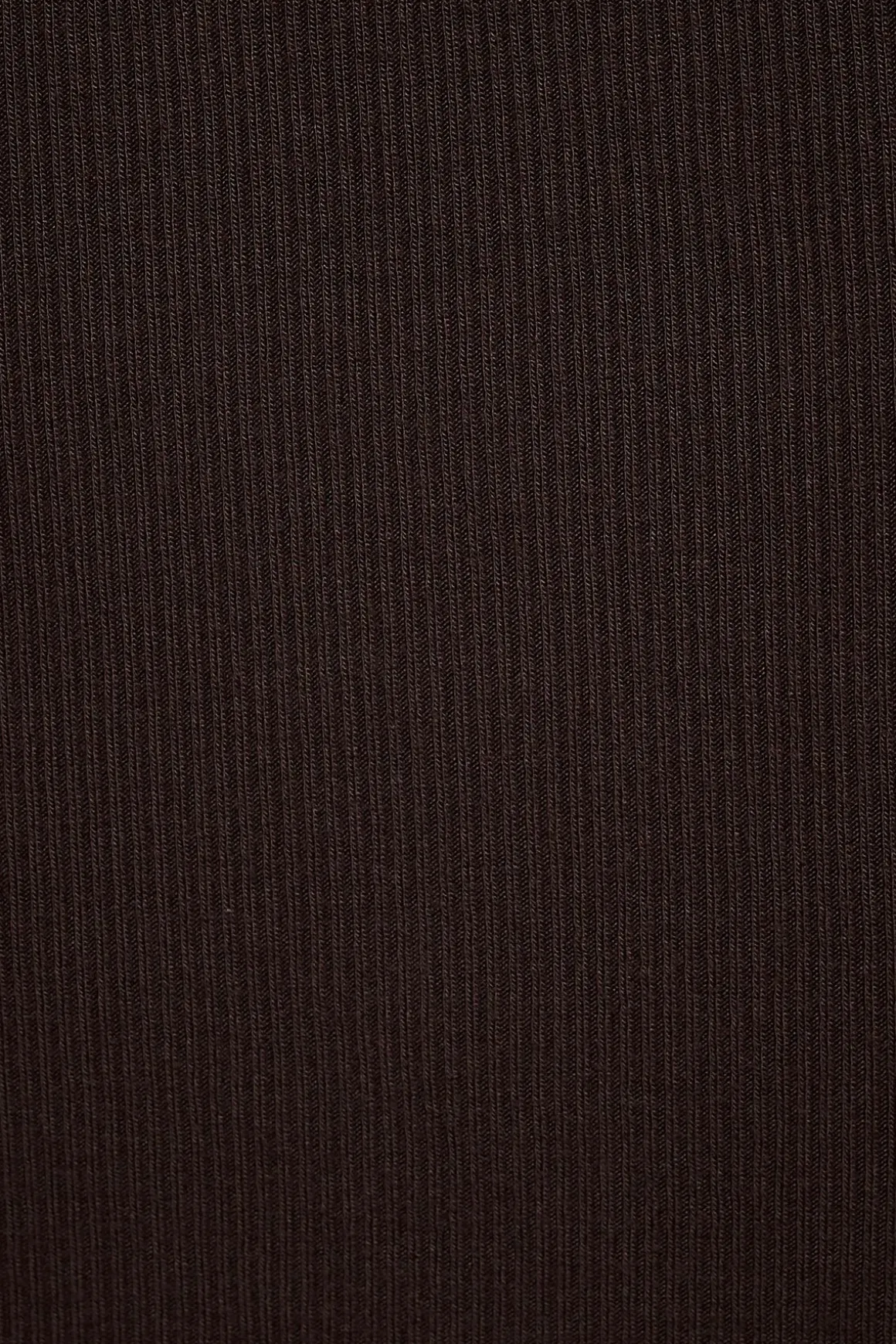 Tees & Tanks | Tees & Tanks-Dynamite Ophelia Ribbed Long Sleeve T Shirt Brown
