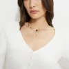 Necklaces-Dynamite 3-Pack Celestial Charms & Pearl Necklaces White