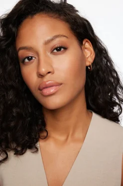 Earrings-Dynamite 3-Pack Mini Oblong Hoops Yellow