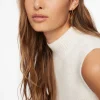 Earrings-Dynamite 3-Pack Textured Hoop Earrings Yellow