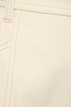 Jeans & Denim | Shorts-Dynamite Paper Bag Belted Jean Shorts White