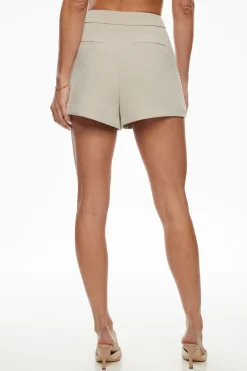 Skirts & Skorts | Skirts-Dynamite Peyton Asymmetric Skort Grey