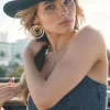 Caps & Hats-Dynamite Pin-Buckle Cowboy Hat Black