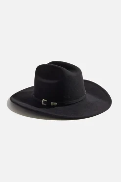 Caps & Hats-Dynamite Pin-Buckle Cowboy Hat Black
