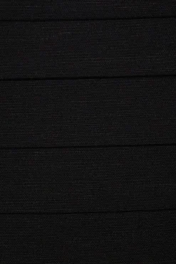 Blouses & Tops | Blouses & Tops-Dynamite Pleated Linen Tube Top Black