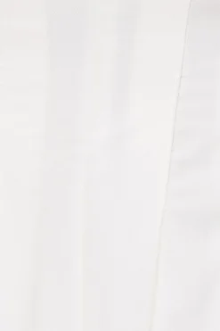 Dresses & Jumpsuits | Mini Dresses-Dynamite Pleated Strapless Romper White