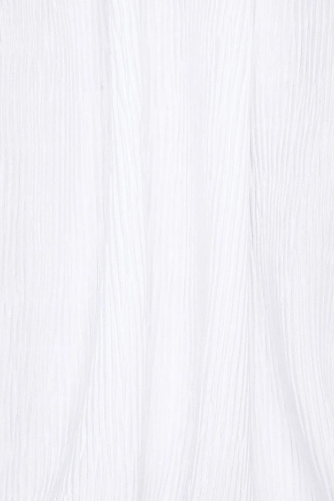 Tees & Tanks | Tees & Tanks-Dynamite Plissé High Neck Top White