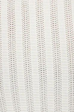 Dresses & Jumpsuits | Sweater Dresses-Dynamite Pointelle Mini Dress White