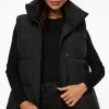Coats & Jackets | Classic Coats-Dynamite Quilted Puffer Vest Black