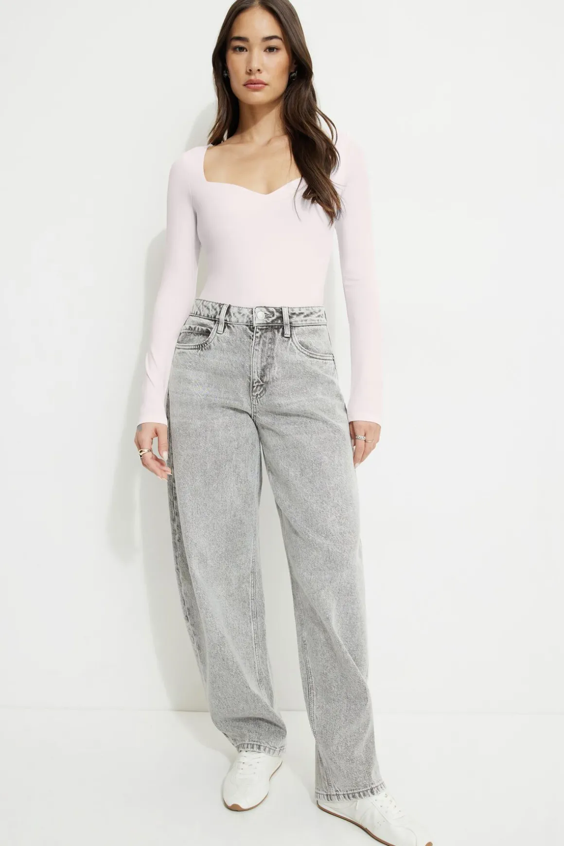 Tees & Tanks | Online Exclusives-Dynamite Raye Sculpt Sweetheart Bodysuit Pink
