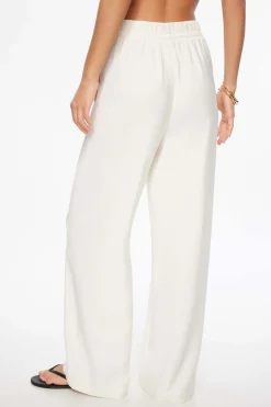Pants | Wide Leg Pants-Dynamite Relaxed Fit Drawstring Pants White