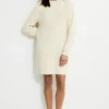 Dresses & Jumpsuits | New Dresses-Dynamite Ribbed Mini Sweater Dress White