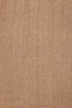 Sweaters & Cardigans | Sweaters-Dynamite Ribbed Muscle Tank Top Brown