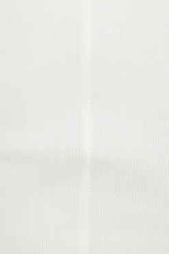 Tees & Tanks | Matching Sets-Dynamite Ribbed Scoop Neck Tank Top White