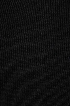 Sweaters & Cardigans | Sweaters-Dynamite Ribbed Snap Cardigan Black