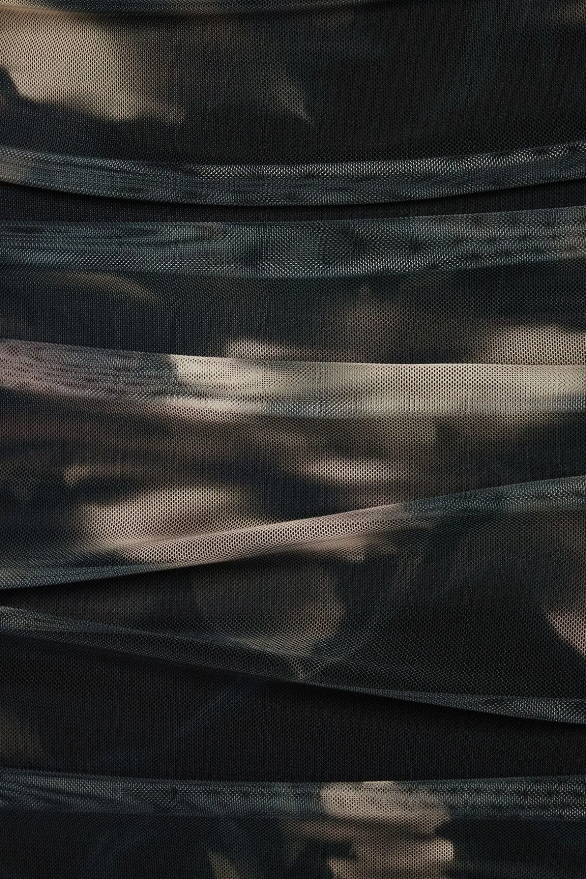 Skirts & Skorts | Matching Sets-Dynamite Ruched Mesh Maxi Skirt Black