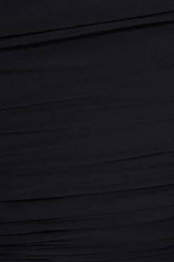 Online Exclusives | Tees & Tanks-Dynamite Ruched Off Shoulder Jersey Bodysuit Black