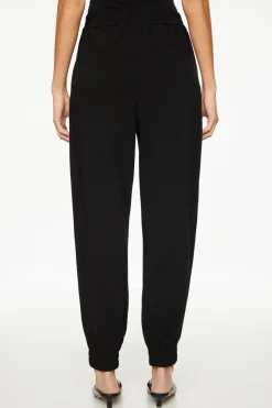 Pants-Dynamite Sacha Twill Jogger Pants Black