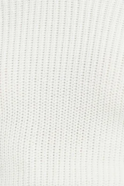Sweaters & Cardigans | Online Exclusives-Dynamite Sailor Collar Sweater White