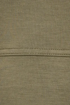 Long Sleeve Tops-Dynamite Scuba Button Up Shacket Gray