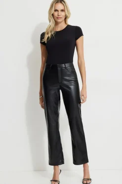 Tees & Tanks | Online Exclusives-Dynamite Sculpt Crewneck Bodysuit Black
