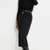 Skirts & Skorts | Online Exclusives-Dynamite Sculpt Wrap Midi Skirt Black