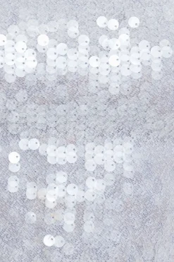 Tees & Tanks | Tees & Tanks-Dynamite Sequin Tank Top White