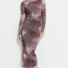 Dresses & Jumpsuits | New Dresses-Dynamite Serene Shirred Maxi Dress Pink