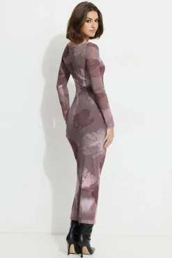 Dresses & Jumpsuits | New Dresses-Dynamite Serene Shirred Maxi Dress Pink