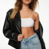 Tees & Tanks | Sleeveless Tops-Dynamite Sheer Lace Bralette White