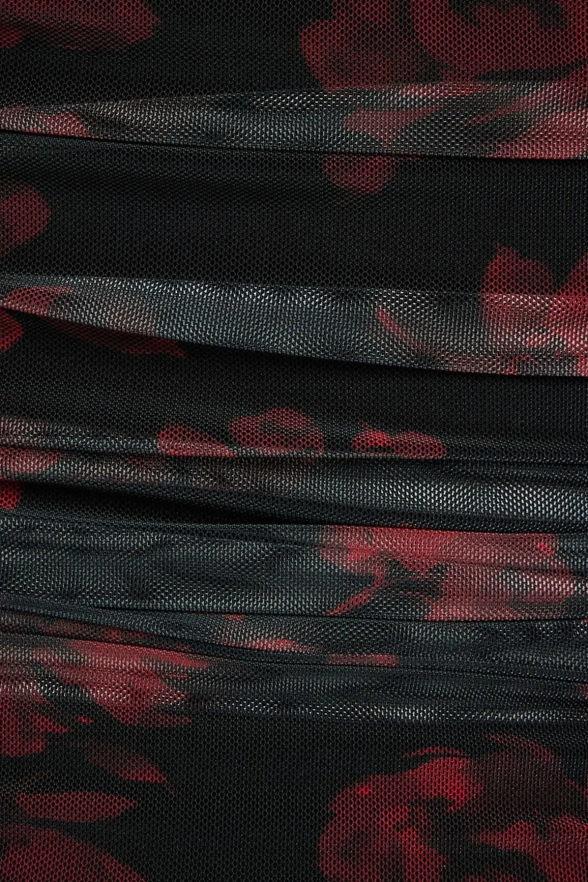Tees & Tanks | Online Exclusives-Dynamite Shirred Mesh Tube Top Black