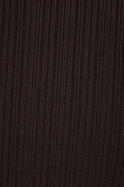 Dresses & Jumpsuits | Online Exclusives-Dynamite Side Tie Mini Dress Brown