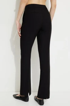 Pants | Slim Leg Pants-Dynamite Slim Fit Zip Hem Pants Black